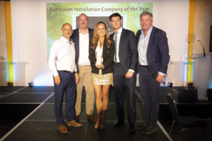 Quarrybank Boutique Bathrooms Wins Bathroom Installation Company of the Year at the BKU Awards